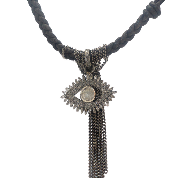 Evil Eye Laila Necklace - Julz by J. Markell Designs