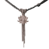 Diamond Lotus Laila Necklace - Julz by J. Markell Designs